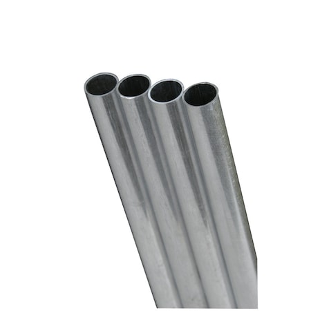 K&S Precision Metals K&S 1/4 in. D X 1 ft. L Stainless Steel Tube 1 pk 87115
